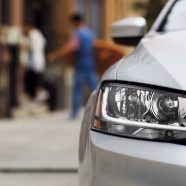 2017 Volkswagen Jetta headlight detail